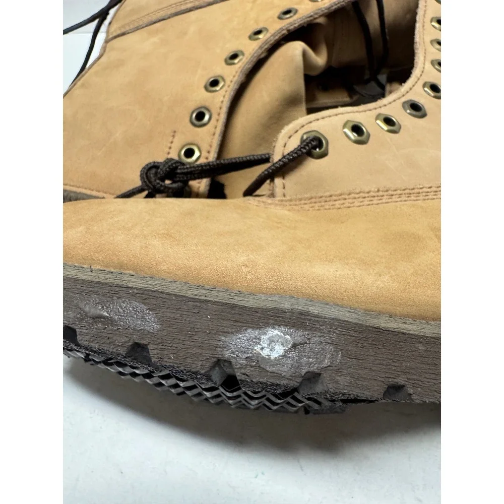 Kaufman Black Diamond Kingtread Work Boots Tan Leather Waterproof CSA Mens 7